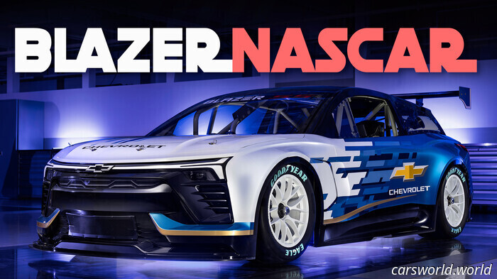 La Chevy Blazer EV.R NASCAR è un mostruoso concept da 1.300 CV | Carscoops